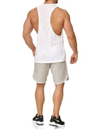 Muscle Shirt Herren Tank Top Weiß