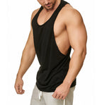 Muscle Shirt Herren Tank Top Schwarz