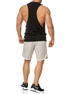 Muscle Shirt Herren Tank Top Schwarz