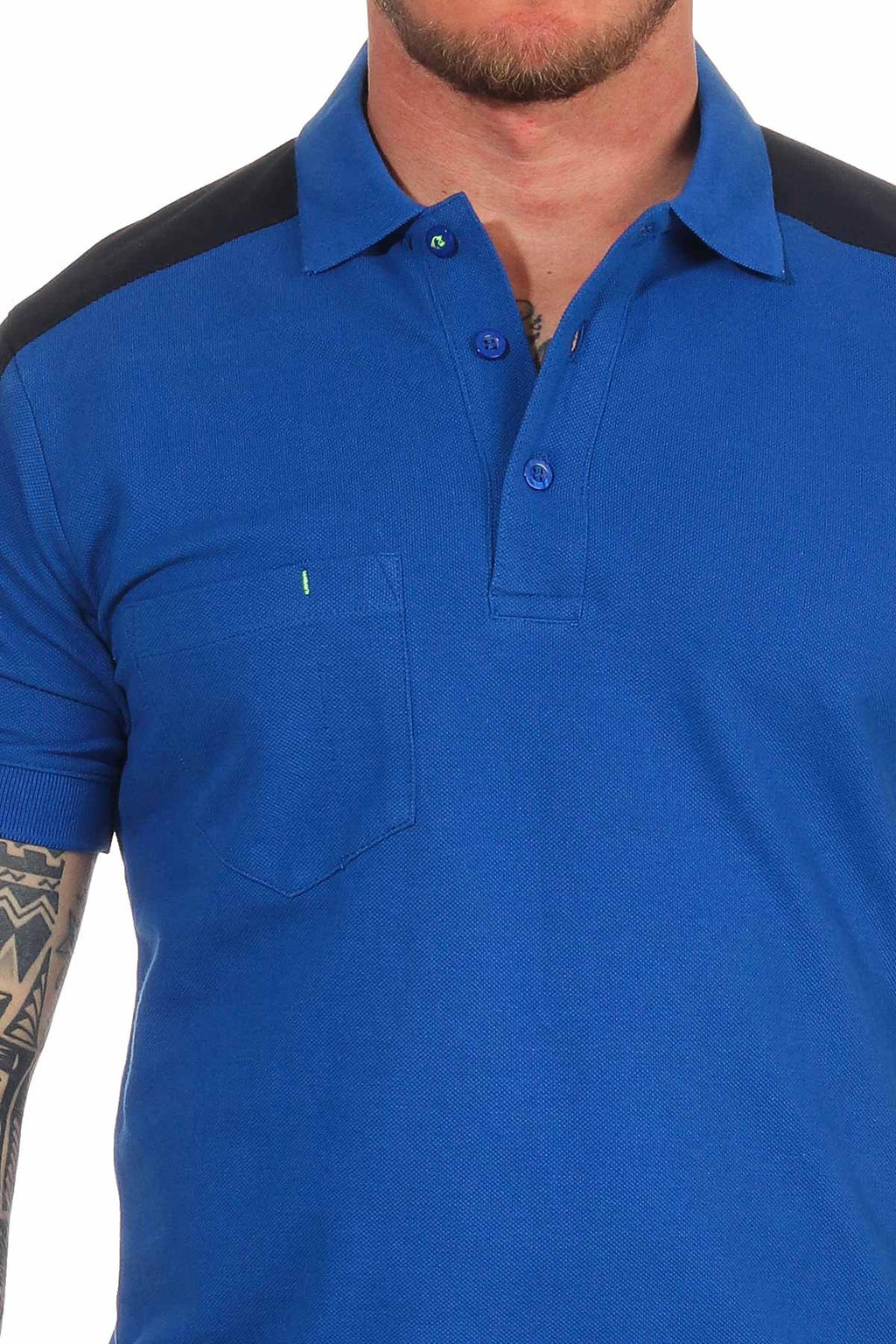 Poloshirt mit 3 Knöpfen