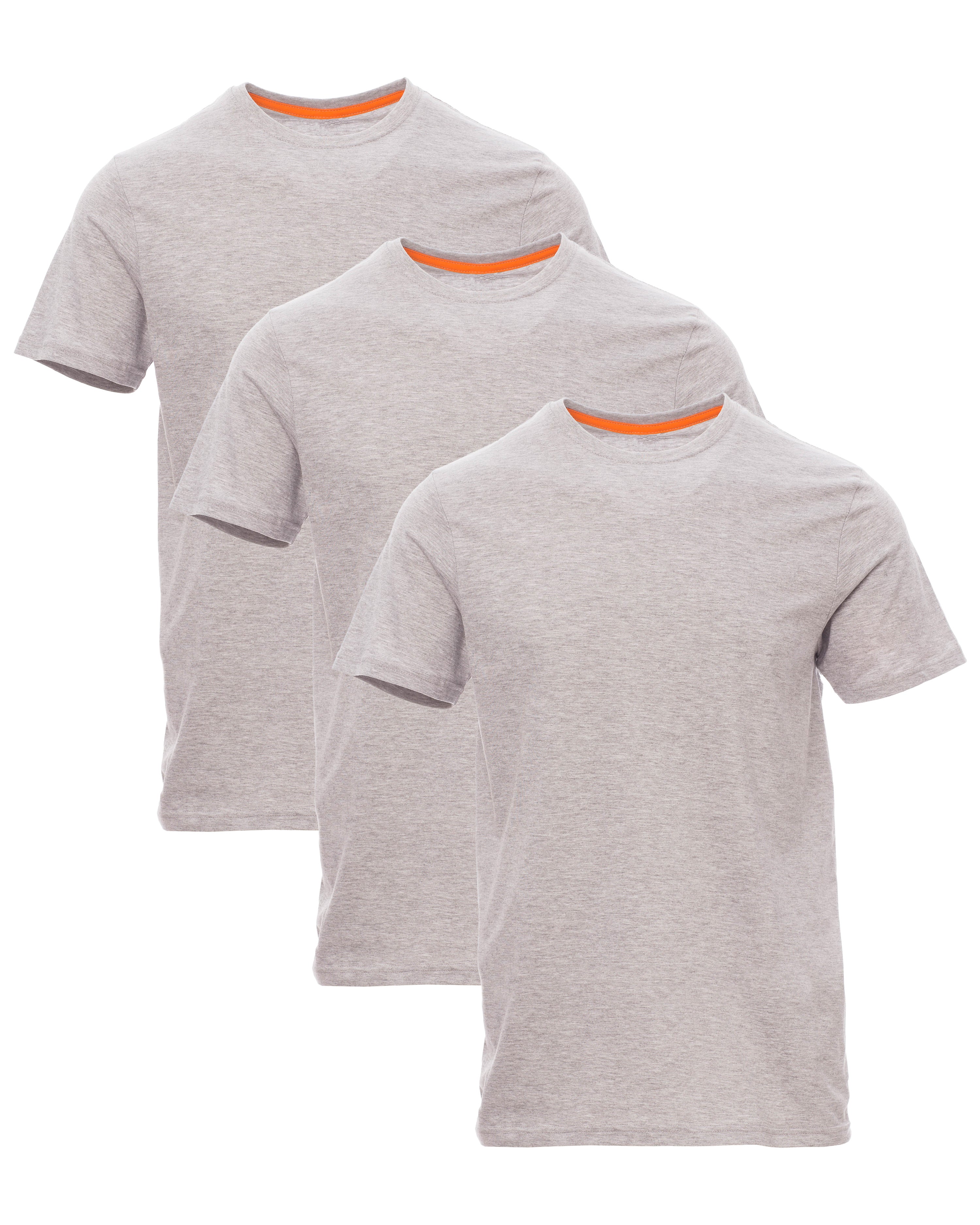Herren T-Shirt 3er Pack Baumwolle – Sunset