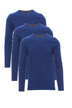 Herren 3er Pack Langarmshirts Pineta