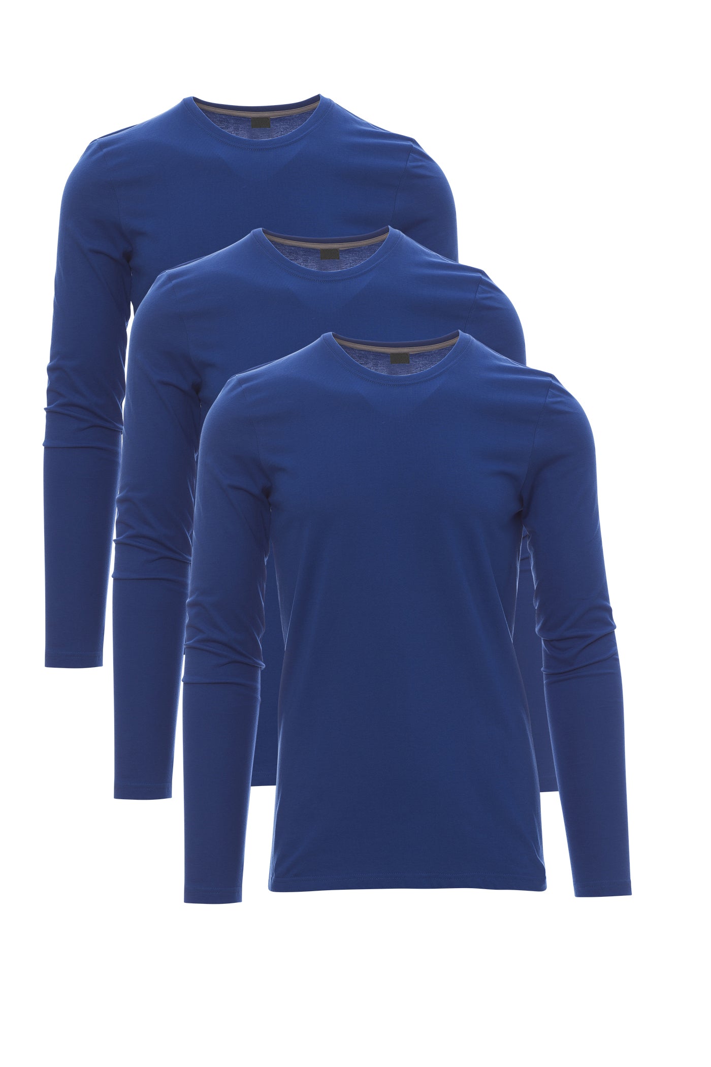 Herren 3er Pack Langarmshirts Pineta