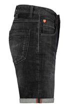 Herren kurze Jeans Hose Bermuda, Haka