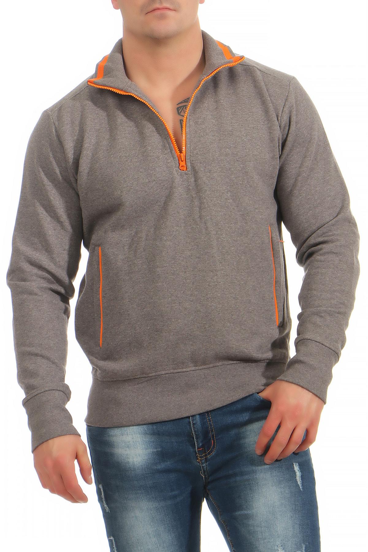 Herren Troyer mit Seitentaschen in Anthrazit