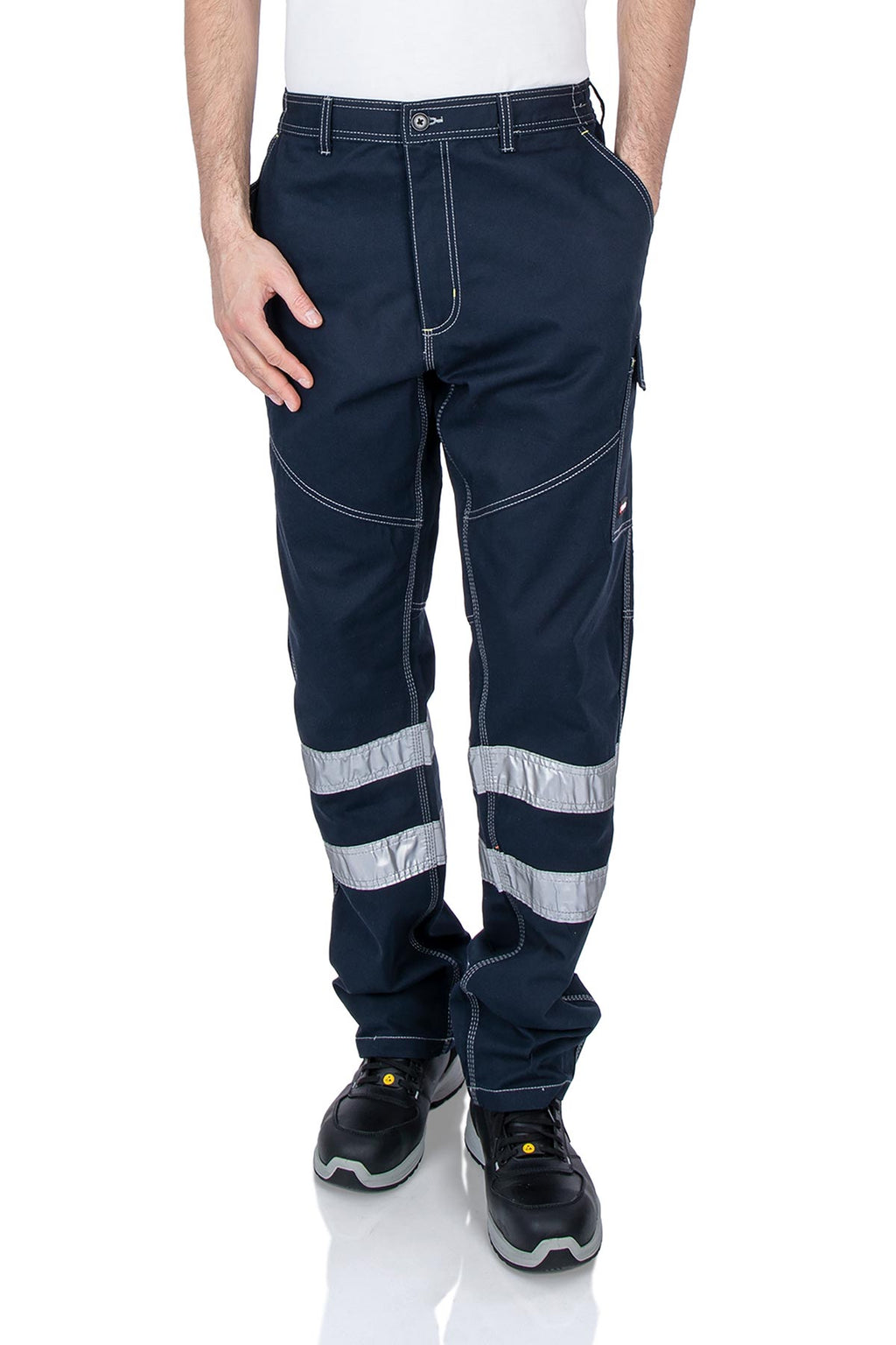 Herren Arbeitshose Baumwolle Dunkelblau