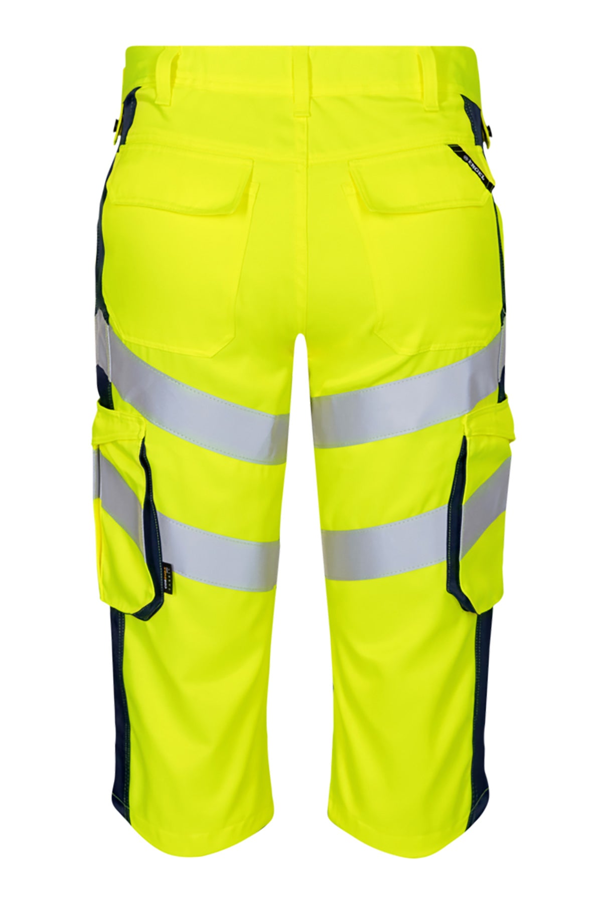 Herren 3/4 Warnschutzhose Safety Light