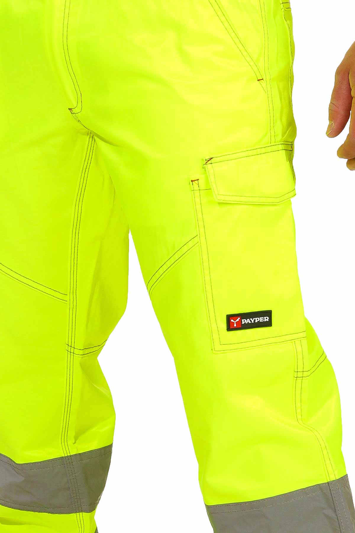 Herren Arbeitshose in Warnfarben