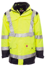 Warnschutz Parka mit Reflexstreifen