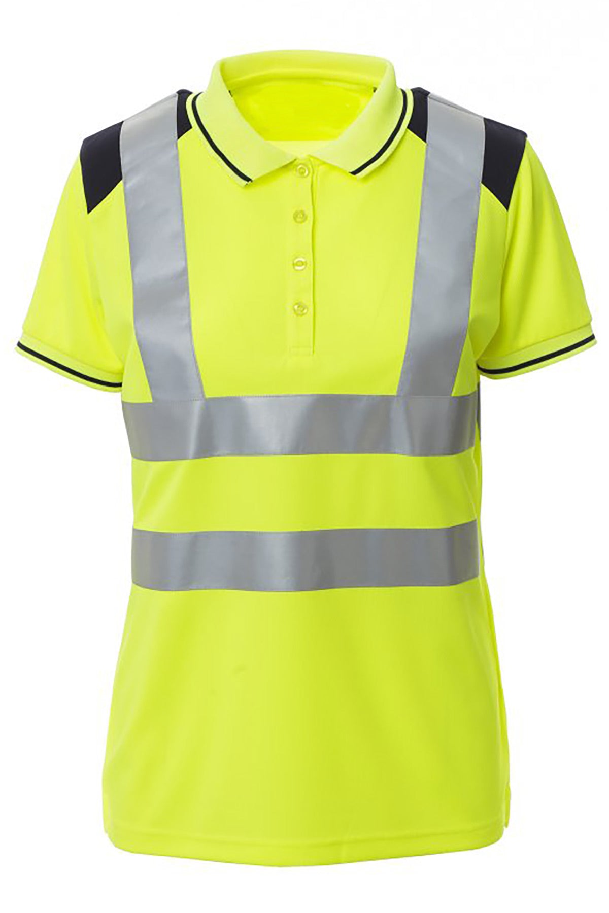 Warnschutz Poloshirt Kurzarm