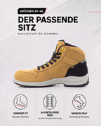 Herren Sicherheitsschuh Arbeitsschuh S3 knöchelhoch Get Force Mid