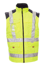 Herren Warnschutz Weste Mit Taschen