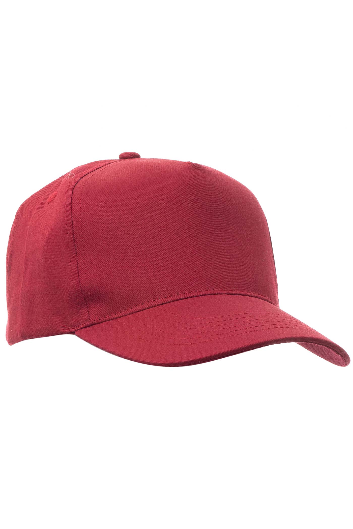 Unisex Basic Basecap für Arbeit und Freizeit aus reiner Baumwolle in Bordeaux