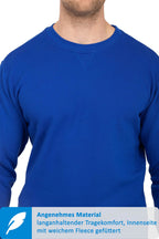 Herren Pullover mit aufgesetzter V-Naht