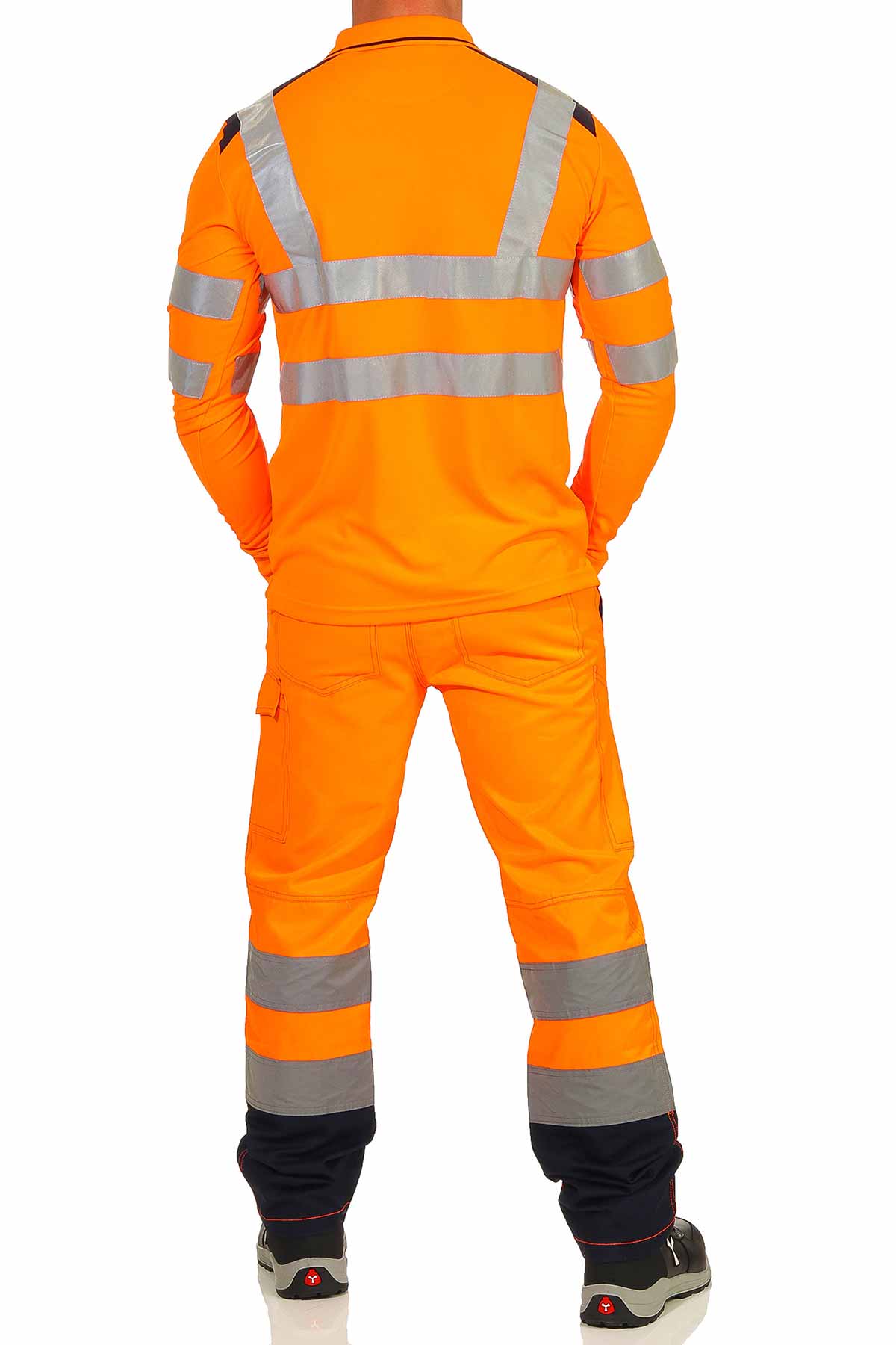 Lange Sicherheitshose mit Reflektoren