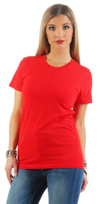 Damen Basic T-Shirt Sunset