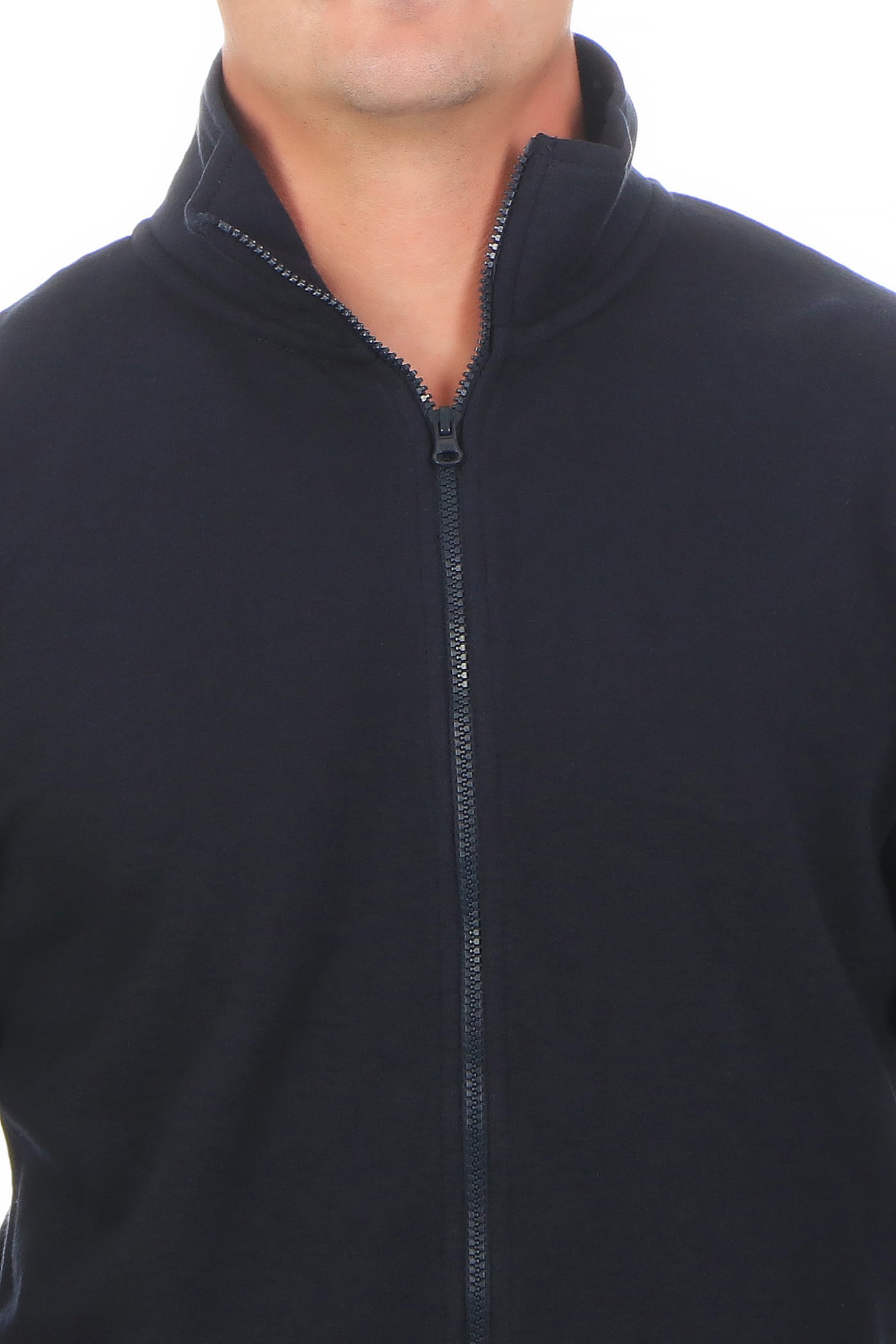 Herren günstige Jacke für die Freizeit Basic in Dunkelblau