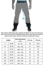 Herren Warnschutzhose mit Kniepolstertaschen Arbeitshose Charter Tech