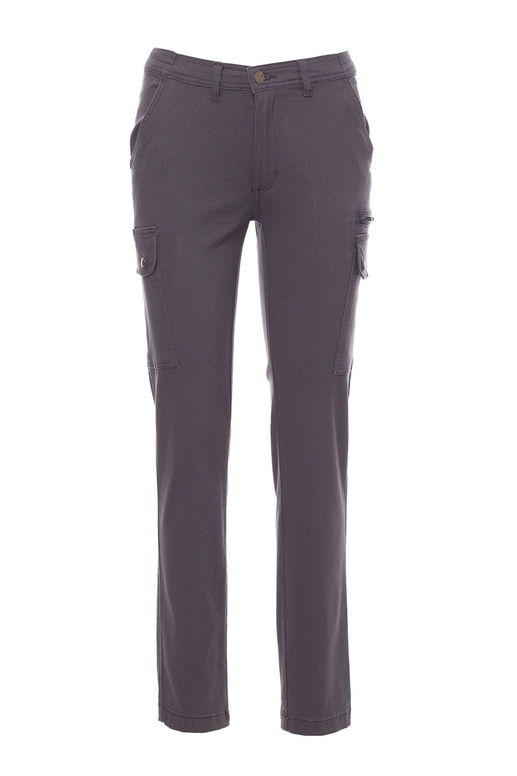 Damen Arbeitshose mit Ripstop-Stretch-Gewebe in Anthrazit