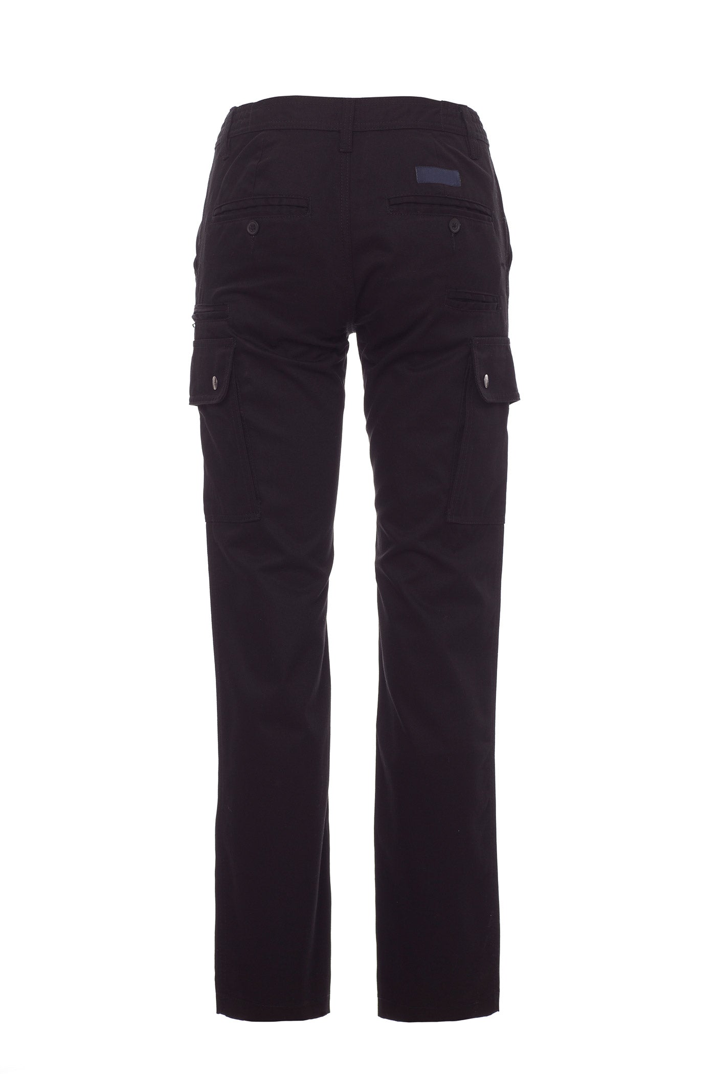 Damen Arbeitshose mit Gesäßtaschen aus hochwertigem Materialien in Schwarz
