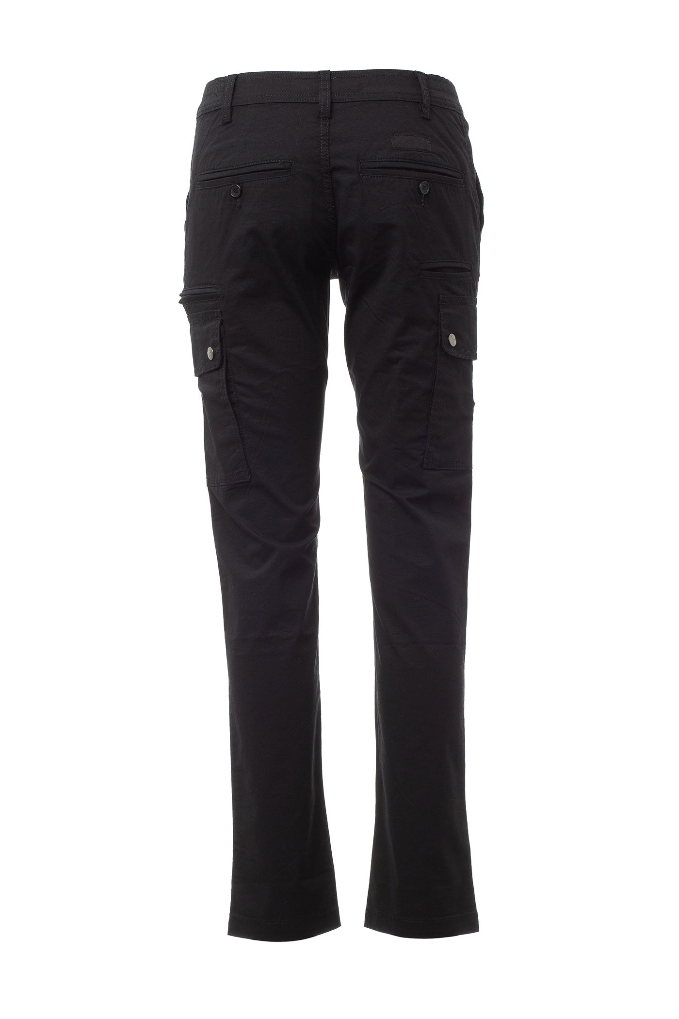 Damen Arbeitshose mit Gesäßtaschen und klassischem Schnitt in Schwarz