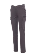 Damen Arbeitshose mit funktionalen Taschen in Anthrazit