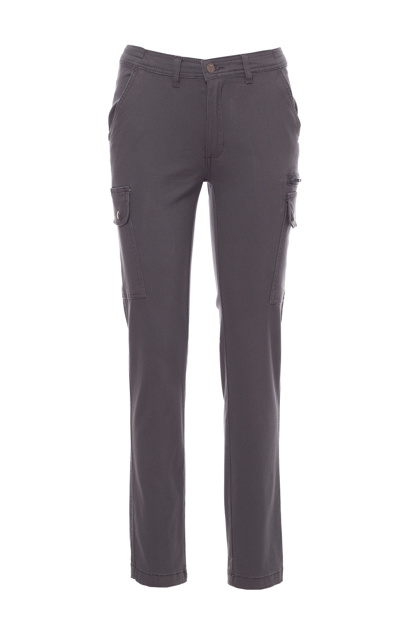 Damen Arbeitshose aus Stretch-Gewebe in Anthrazit
