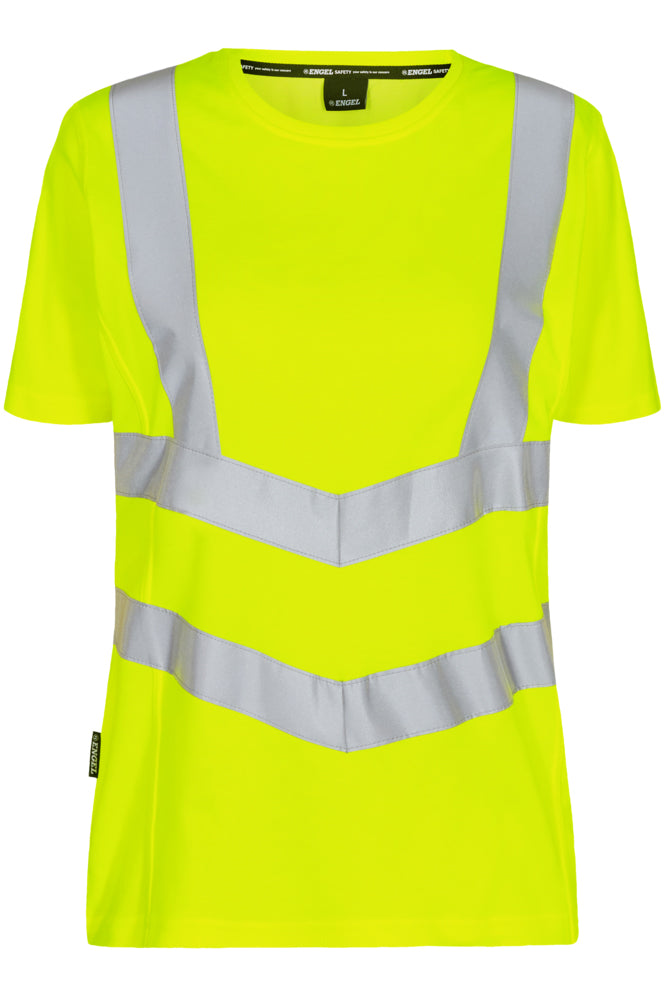 Damen Warnschutz T-Shirt Warnshirt