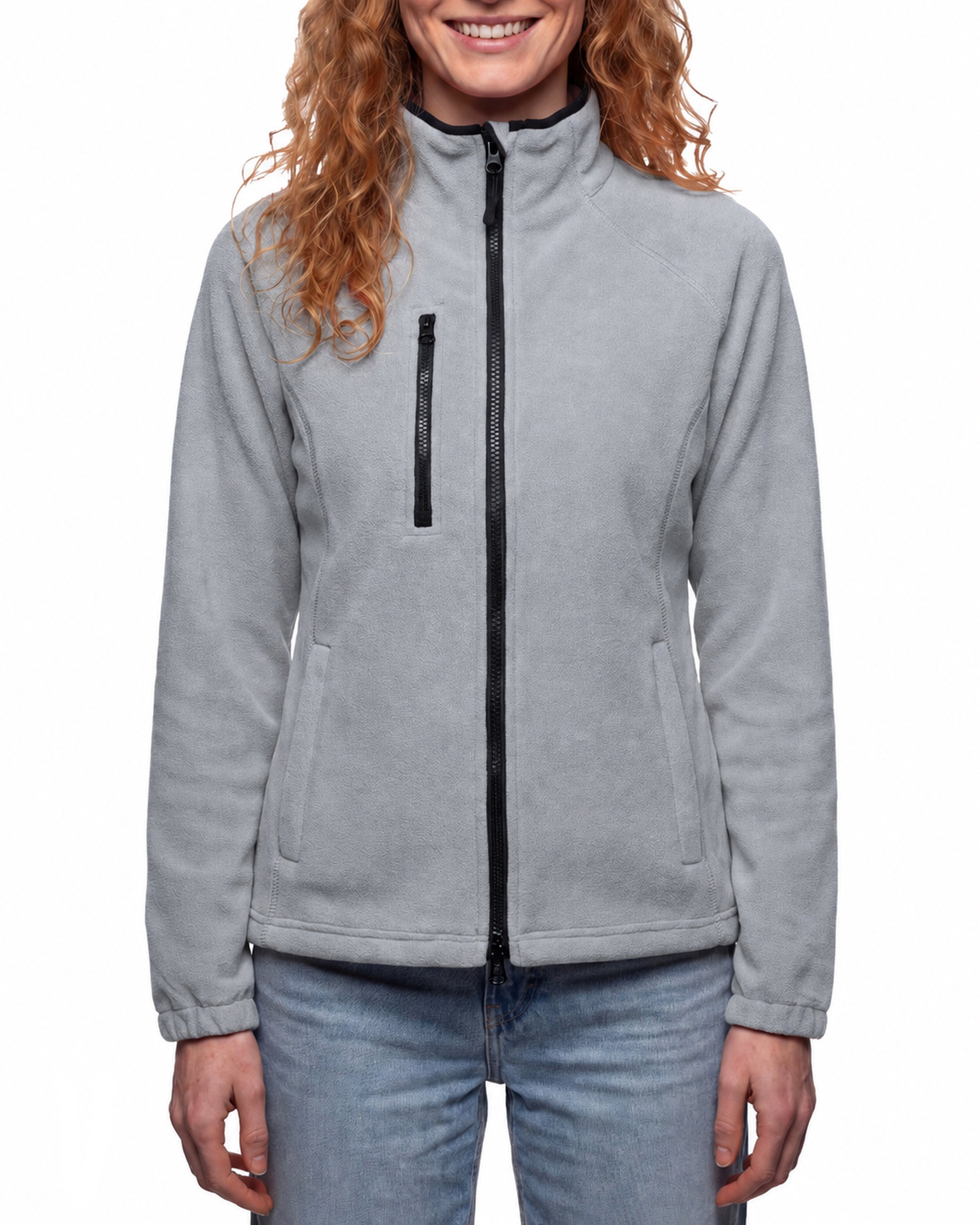 Damen Arbeits-Fleecejacke ohne Kapuze Norway