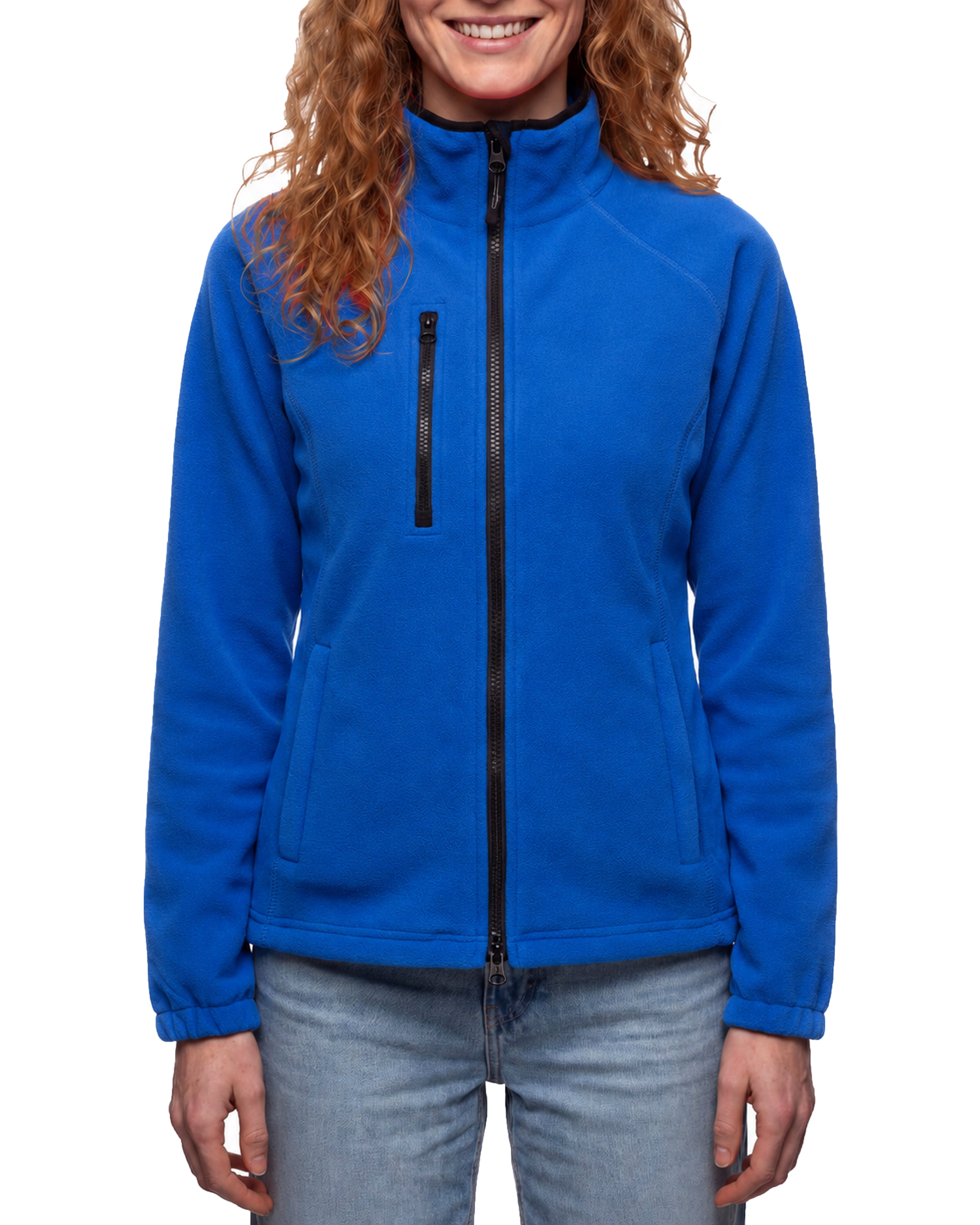 Damen Arbeits-Fleecejacke ohne Kapuze Norway