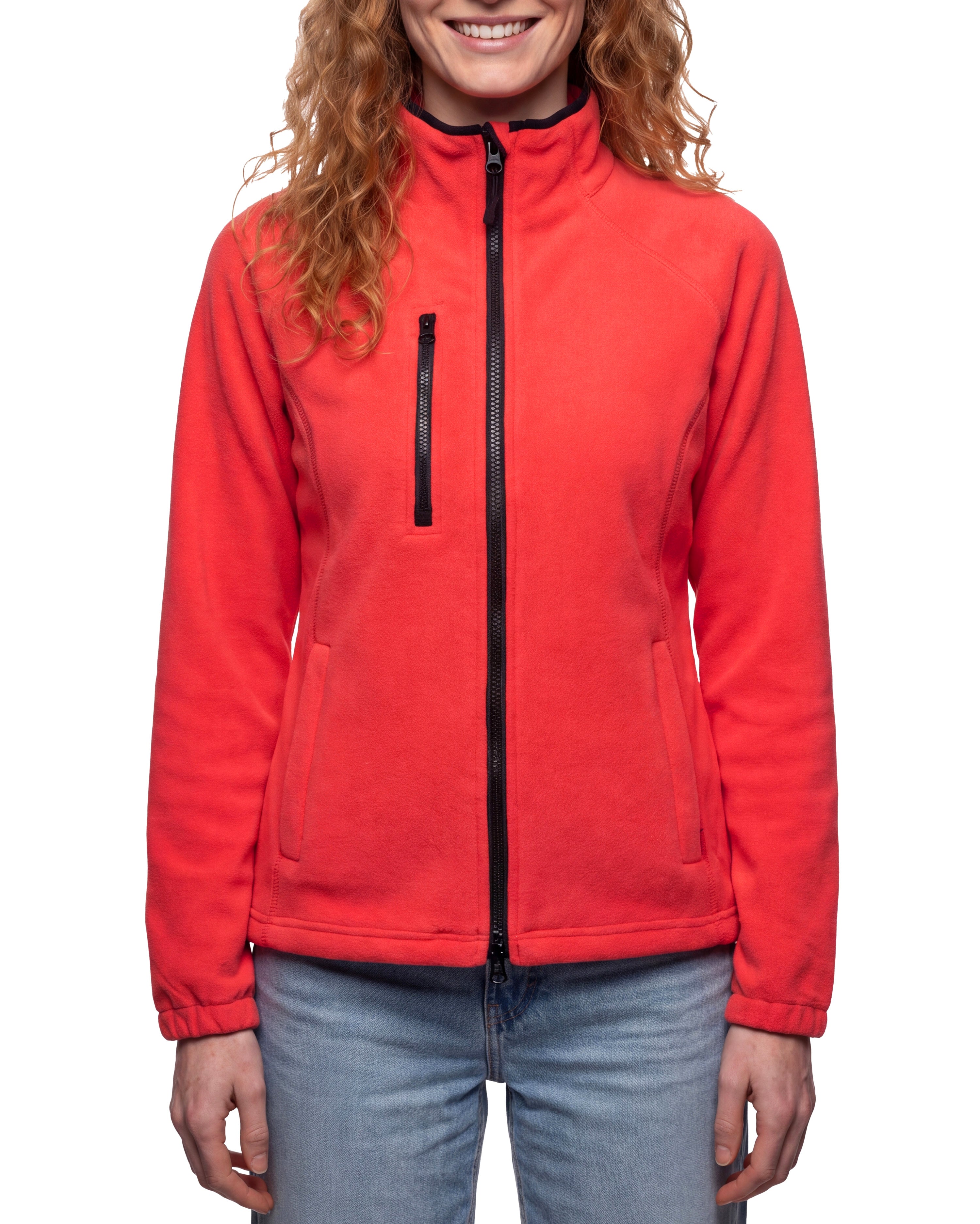 Damen Arbeits-Fleecejacke ohne Kapuze Norway