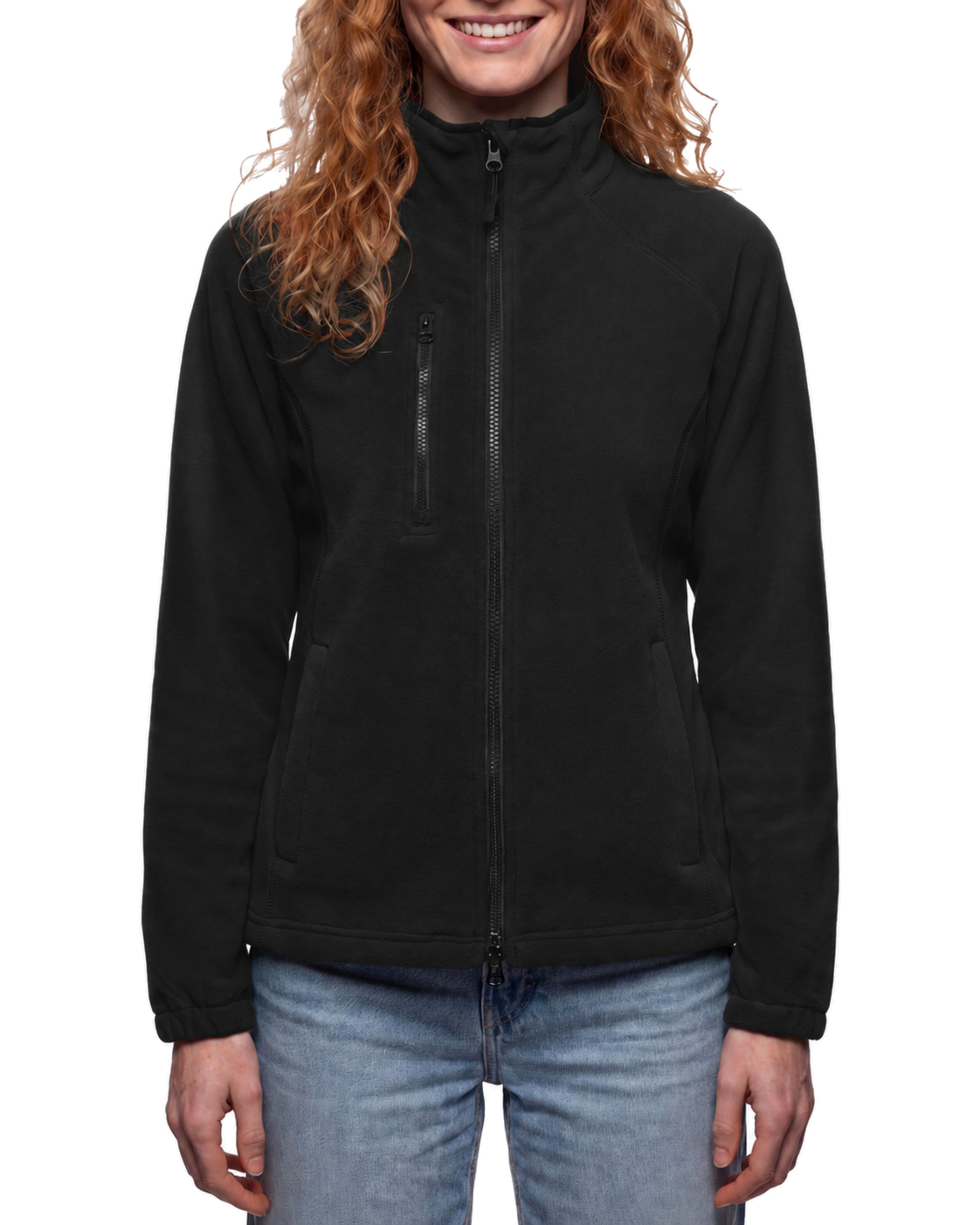 Damen Arbeits-Fleecejacke ohne Kapuze Norway