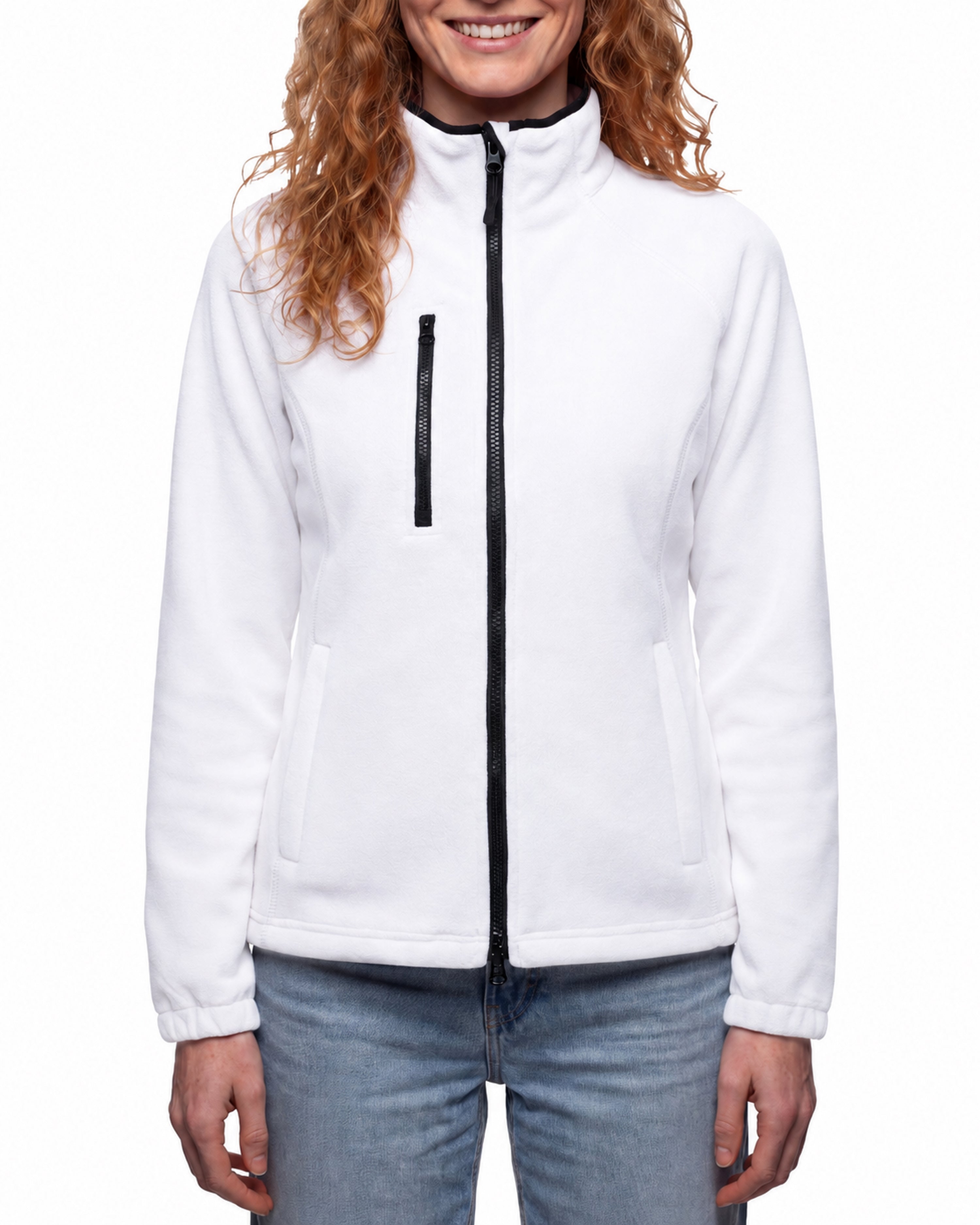 Damen Arbeits-Fleecejacke ohne Kapuze Norway