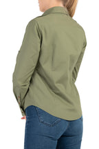 Damen Hemd Knopf am Oberarm