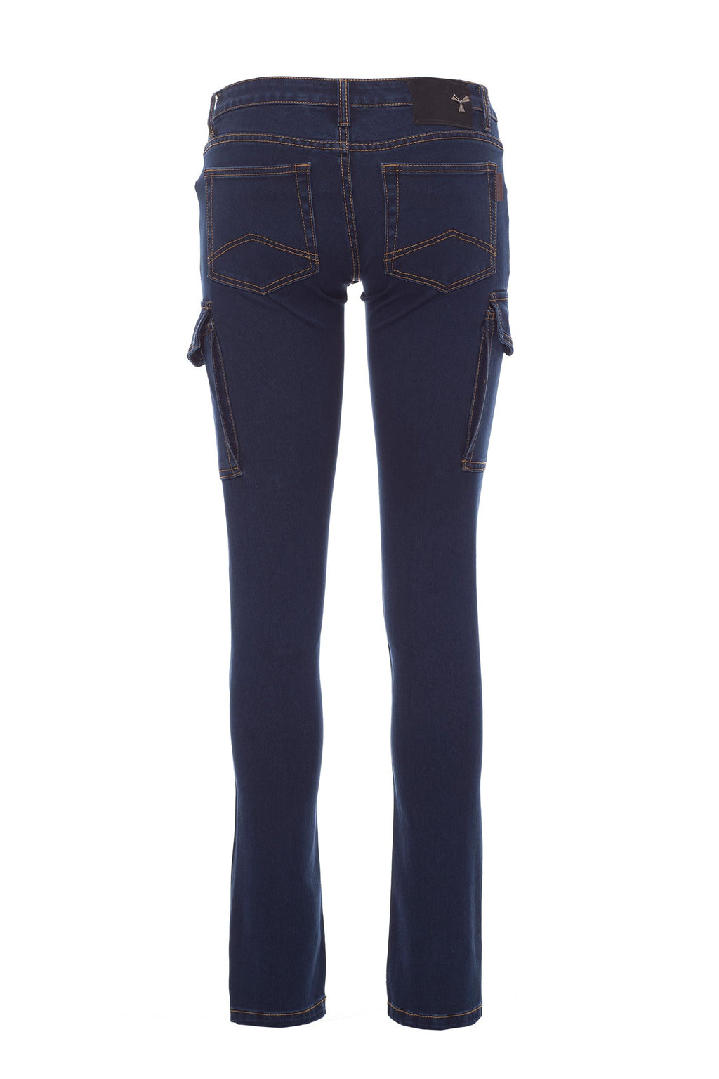 Damen Arbeitshose im Jeans-Look für das ganze Jahr in Dunkelblau
