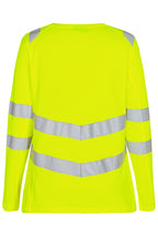 Damen Warnschutz langarm T-Shirt Warnshirt