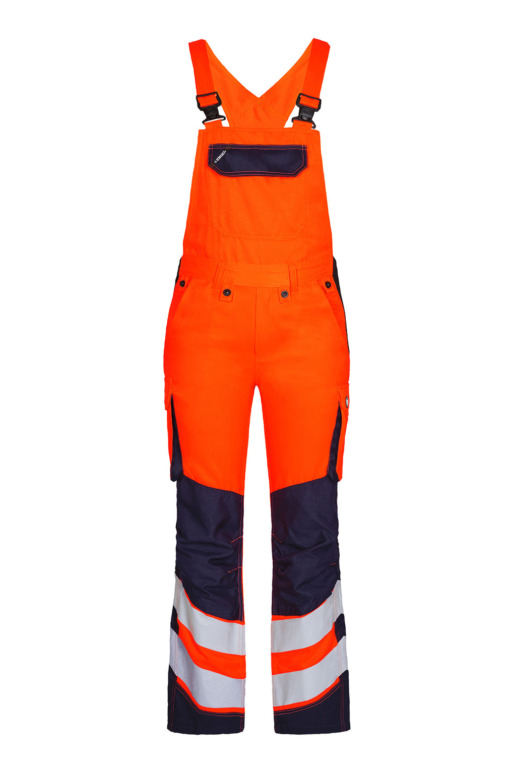 Damen Warnschutz Latzhose Safety Light