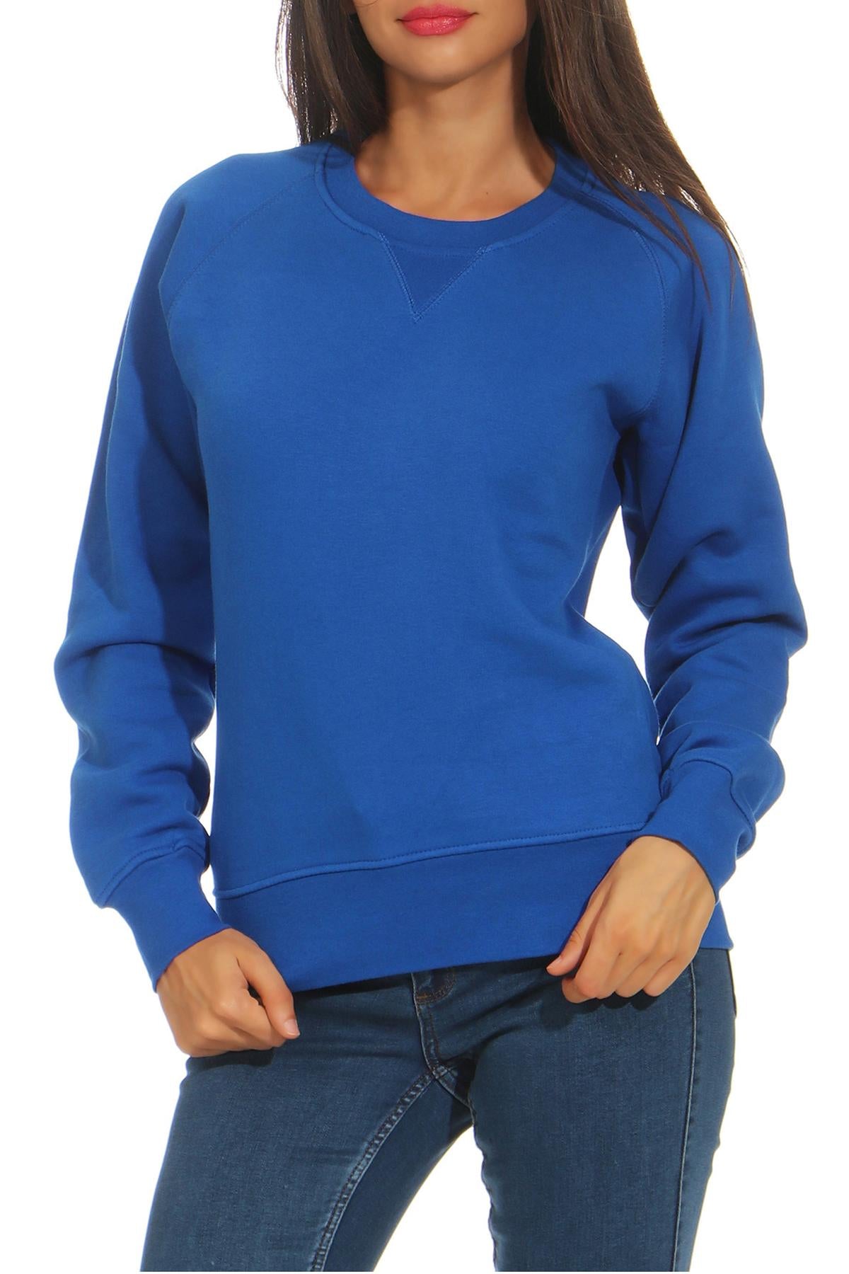 Damen Pulli mit V-Zierde
