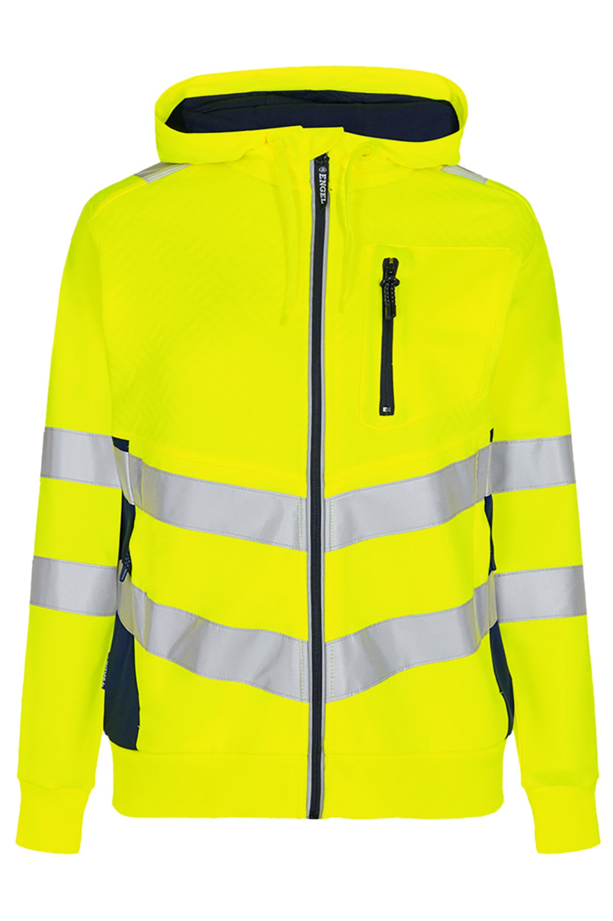 Damen Warnschutz Sweatcardigan