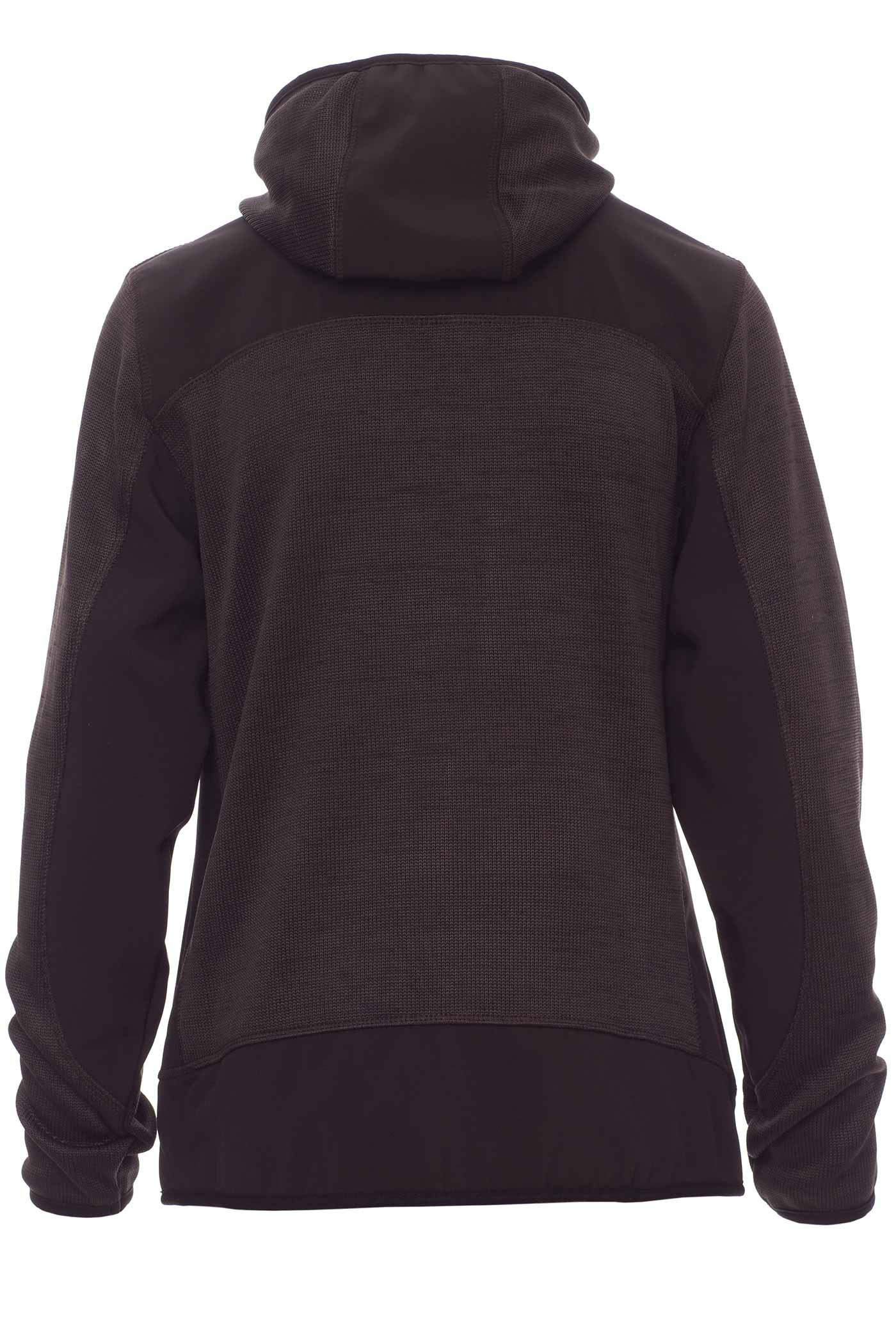 Damen Jacke aus Stoff und Softshell günstig in Anthrazit