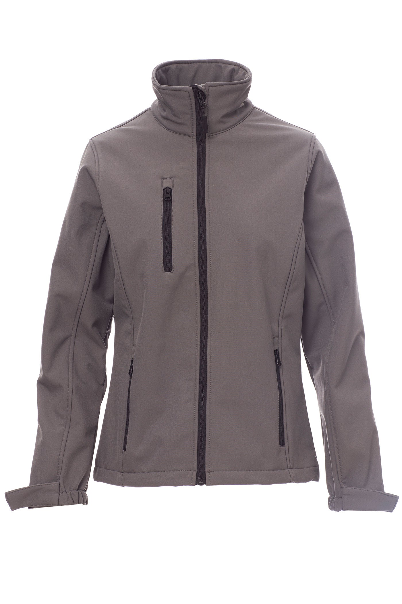 Damen Softshelljacke für Arbeit und Freizeit in Anthrazit