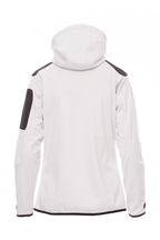 Damen Arbeitsjacke aus Softshell winddicht, wasserabweisend und atmungsaktiv in Weiß