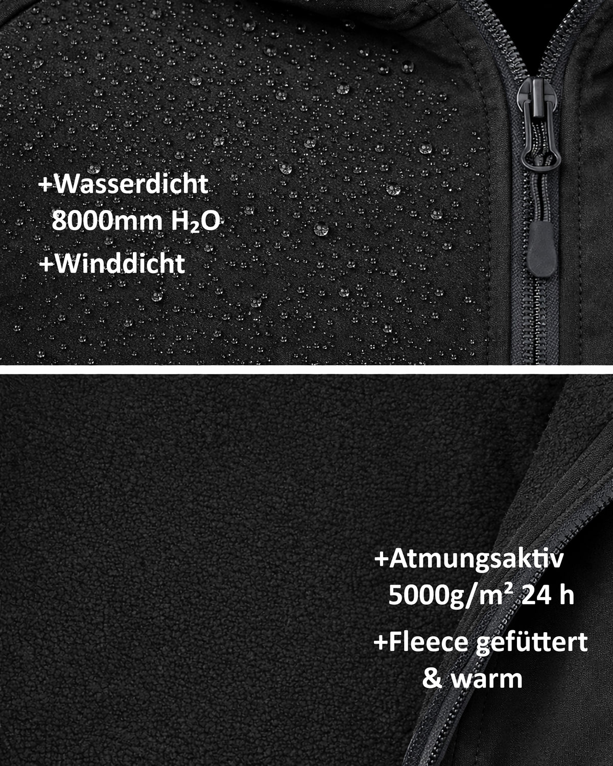 Softshelljacke Damen wasserdicht atmungsaktiv Arbeitsjacke mit Stehkragen Dublin