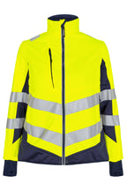 Damen Warnschutz Softshelljacke