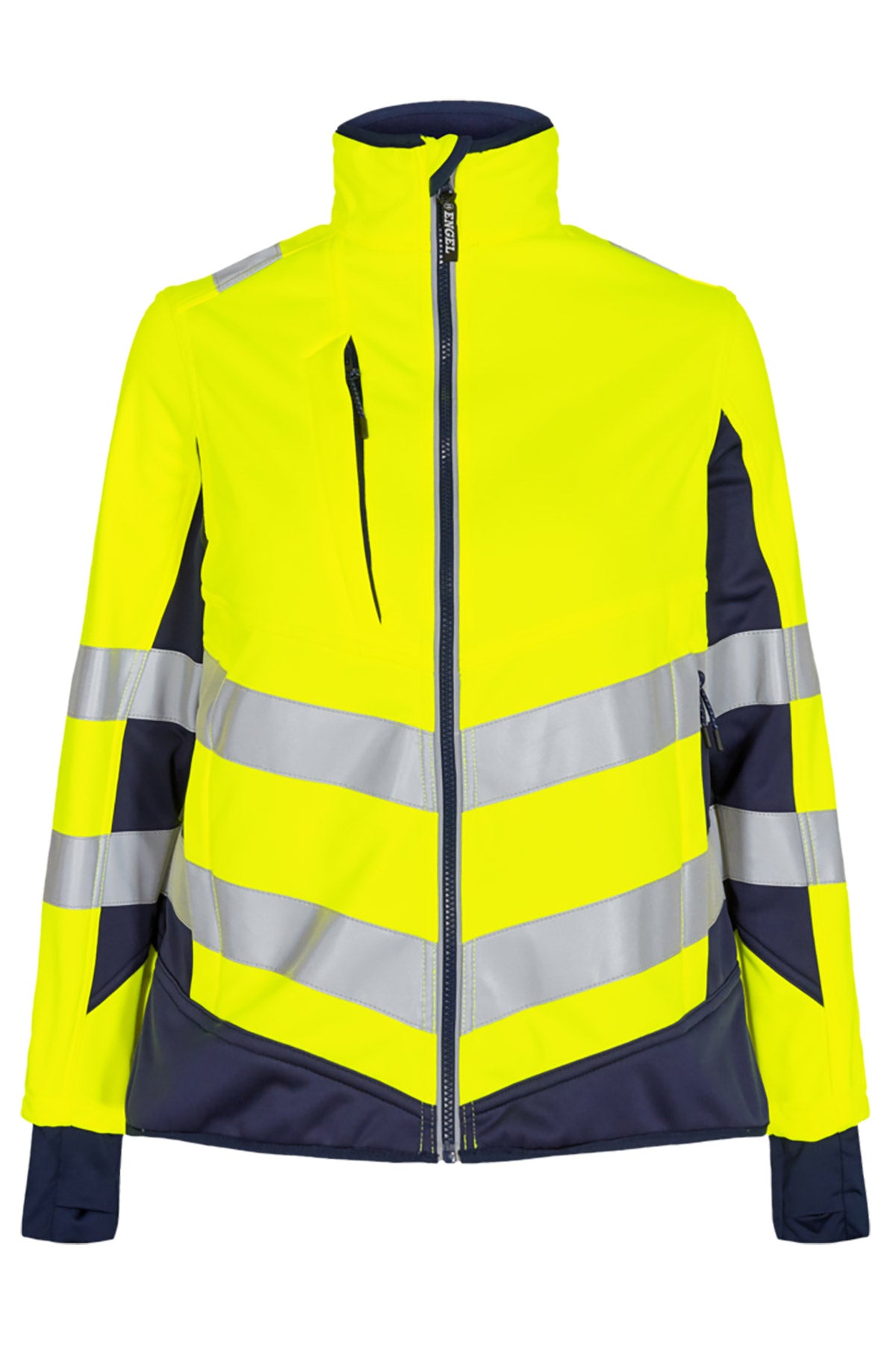 Damen Warnschutz Softshelljacke