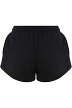 Kurze Damen Sporthose Schwarz
