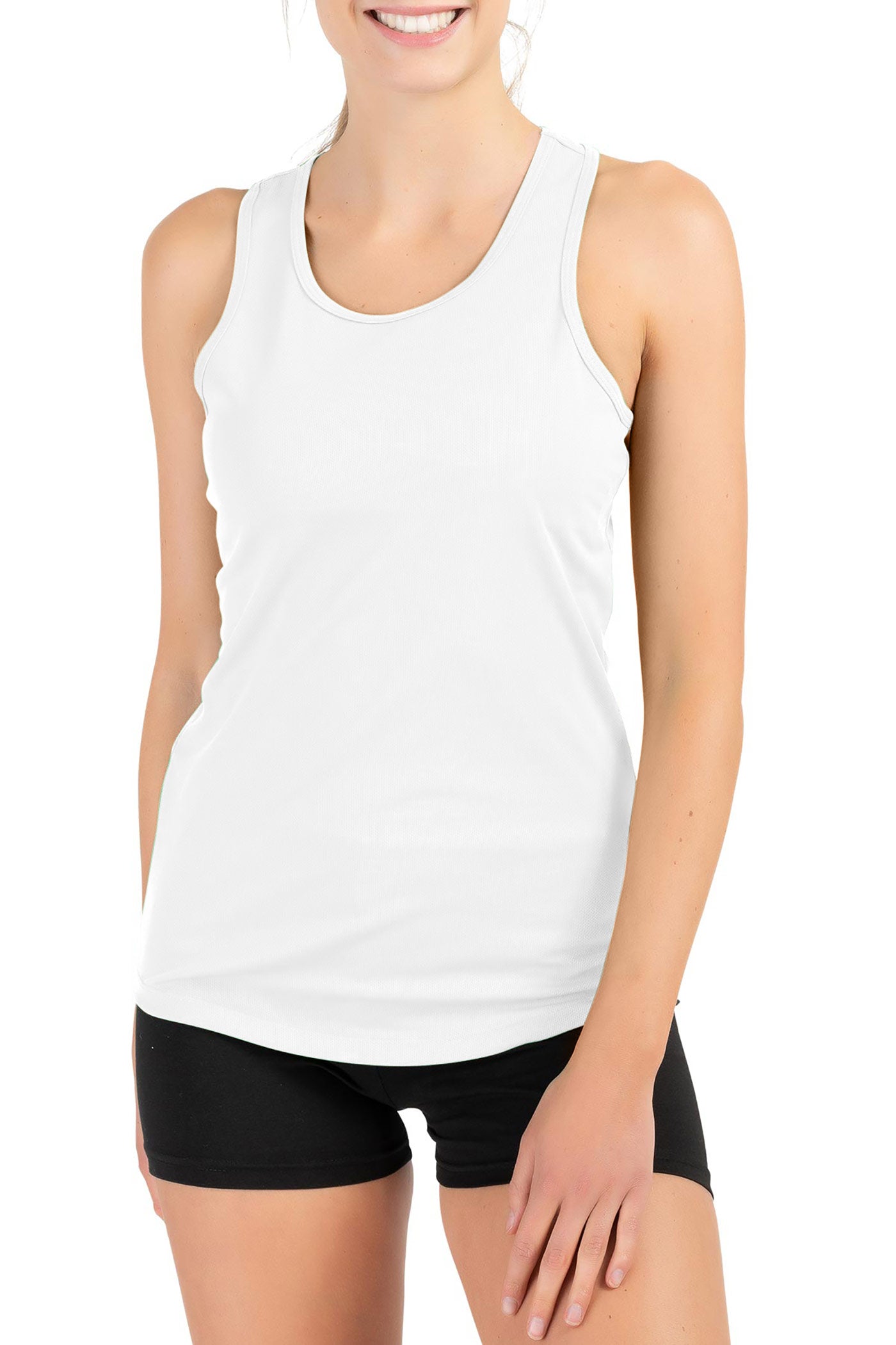 Damen Sportshirt in Weiß