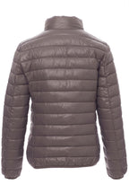 Steppweste für Damen in Lackoptik taillierter Schnitt Sommer in Anthrazit