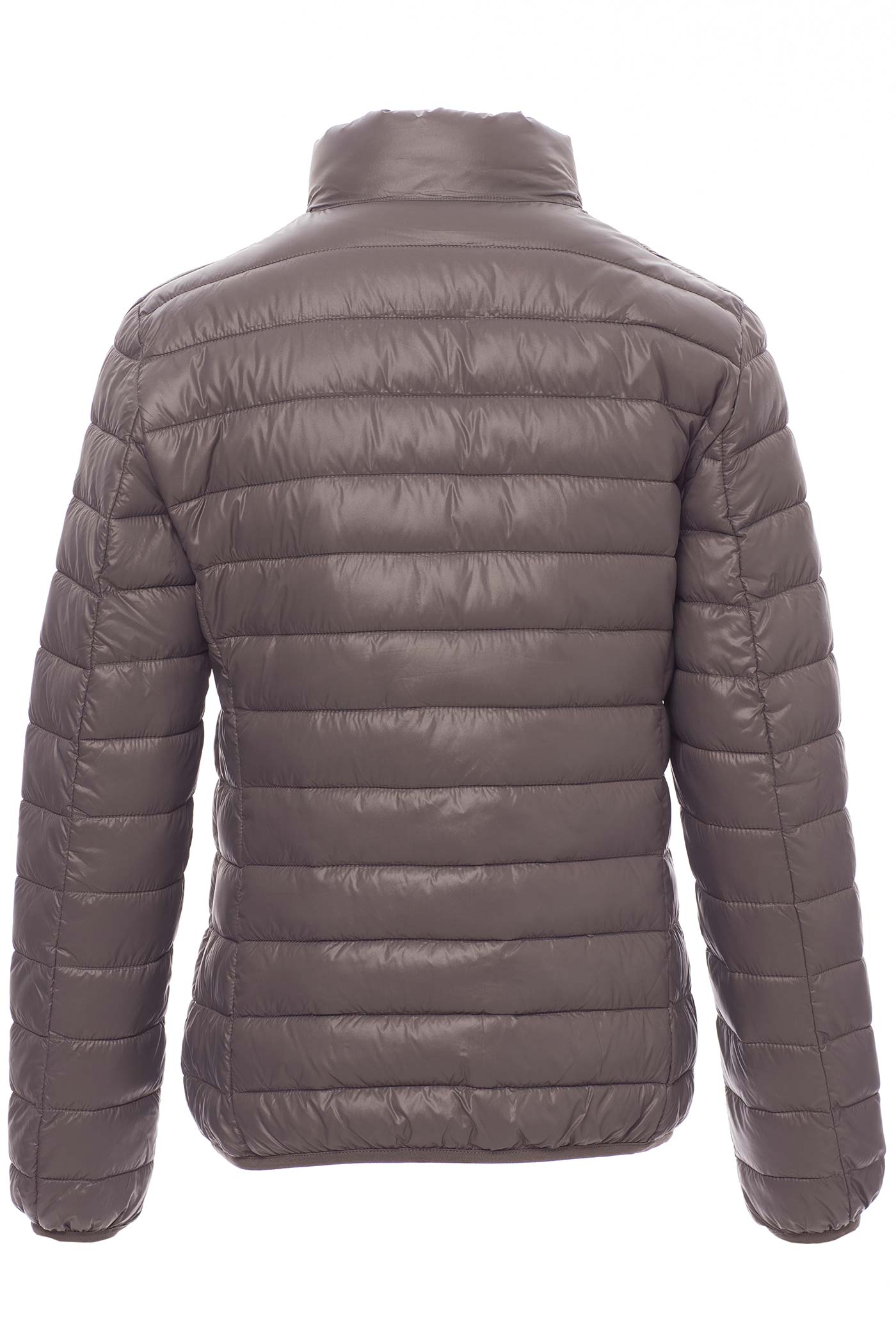 Steppweste für Damen in Lackoptik taillierter Schnitt Sommer in Anthrazit