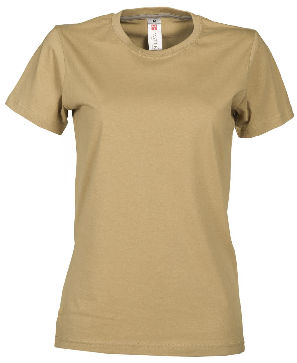 Damen Basic T-Shirt Sunset